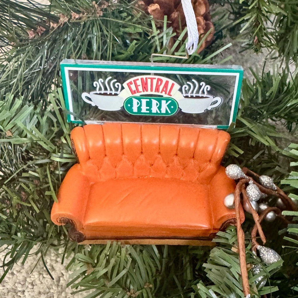 Hallmark FRIENDS Central Perk Couch Ornament
